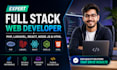 expert full stack web developer  PHP laravel react node js and HTML