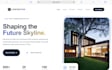 build a modern construction company website with cms
