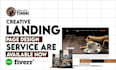 create user friendly website UI UX design for landing page
