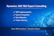 be your dynamics 365 finance and operations consultant