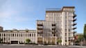 reconstruct penthouse apartment,condo building design,residential complex render