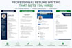 design professional resume CV in canva