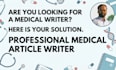 write medical content and medical blogs