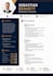 create an ats optimized professional resume CV