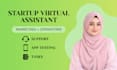 be your startup virtual assistant for marketing and operations support