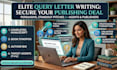 write your book proposal, query letter, and handle literary agent submissions