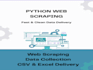 do python scripting data scraping and automation