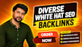 do white hat link building with high da USA SEO backlinks
