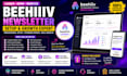 setup beehiiv newsletter, automations and referral system