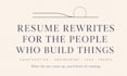 rewrite and optimize your resume