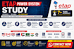 perform power system study using etap software