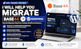 migrate base44 app expert base44 integration base44 bug fixing website migration