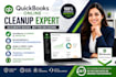 do quickbooks online cleanup, catchup bookkeeping and bank reconciliation