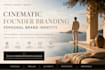 create a cinematic personal brand identity