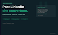 write professional linkedin posts and emails in italian