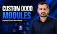 develop custom odoo modules and erp features