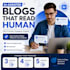 write and edit 3 ai blogs for your business