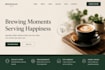 design a modern restaurant and cafe website