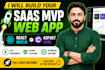 build your ai saas mvp using react nextjs and asp net core