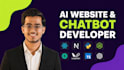 built ai website , ai chatbot , ai software developer