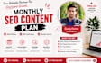 be your monthly SEO blog content writer