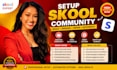 setup skool community setup skool community setup skool online community setup