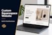 design a professional squarespace website for your small business