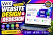 design professional wix website