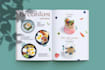 create a premium restaurant menu