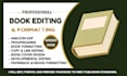 proofread copy and line editing paperback formatting book editing and formatting