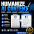 review, humanize, and rewrite your articles manually