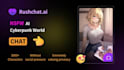 develop ai powered ai nsfw girlfriend chatbot, nsfw vd website nsfw saas website
