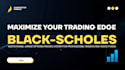 analyze financial derivatives using black scholes models