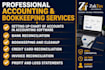 do saudi bookkeeping in quickbooks, xero, zoho books and vat reconciliation