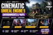 create cinematic unreal engine 5 environments and maps