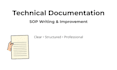 develop sops and technical process documentation