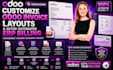 customize odoo invoice layouts and setup automated erp billing