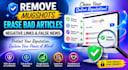 remove mugshots, erase bad articles, delete negative links, false news on google