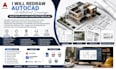 redraw autocad architectural drawings master plan and construction plan hvac sld