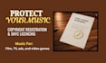 handle music copyright registration and sync licensing