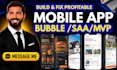 build or fix bubble mobile app, web app, saas or mvp as bubble app developer