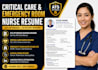 write clinical er and critical care nurse resumes