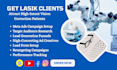generate lasik and vision correction patient leads booking and using meta ads