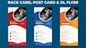 design a professional flyer, poster, door hanger, post card