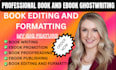 ghostwrite and format a short ebook for KDP