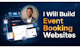 professional responsive event booking website sell tickets online