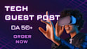 do technology guest post on high da website