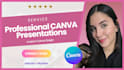 design professional canva presentations