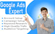 setup google ads campaign