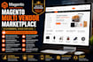 build and develop magento multi vendor marketplace website